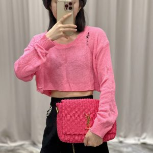 YSL Kate With Raffia-28.5×20×6CM - Image 15