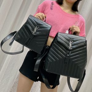 YSL Large LouLou Backpack - Image 5
