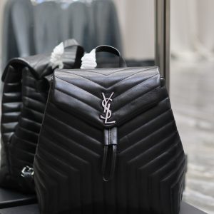 YSL Large LouLou Backpack - Image 8