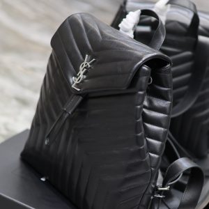 YSL Large LouLou Backpack - Image 9