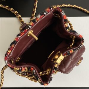 Ch@nel Duma Backpack-17*16.5*12CM - Image 3
