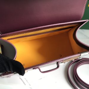 Goyard Coated Canvas and Leather Saigon Top Handle Bag-28×20×12CM - Image 7
