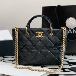 Ch@nel Tote Bag-22*19*14CM - Image 5