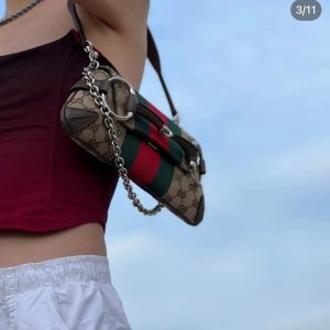 Gucci Horsebit Chain 2023-27x11x5CM - Image 16