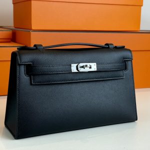 Hermes Mini Kelly Pochette-Epsom Leather-22CM - Image 2