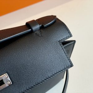 Hermes Mini Kelly Pochette-Epsom Leather-22CM - Image 4