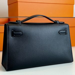 Hermes Mini Kelly Pochette-Epsom Leather-22CM - Image 5
