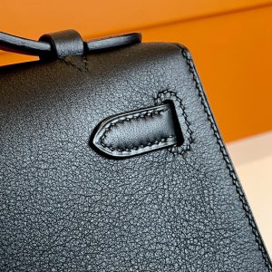 Hermes Mini Kelly Pochette-Epsom Leather-22CM - Image 7