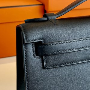 Hermes Mini Kelly Pochette-Epsom Leather-22CM - Image 6