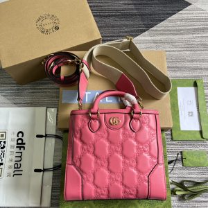Gucci GG Matelassé Tote Bag-23*22*10CM - Image 4