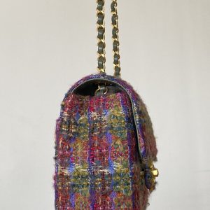 Ch@nel Flap Bag-17*14.5*7.5CM - Image 3