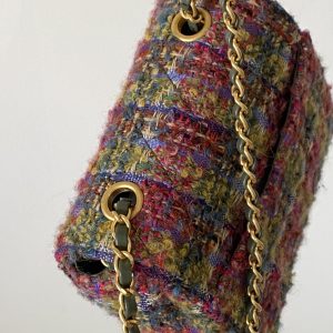 Ch@nel Flap Bag-17*14.5*7.5CM - Image 6
