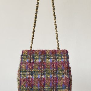 Ch@nel Flap Bag-17*14.5*7.5CM - Image 9
