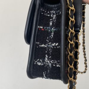 Ch@nel Flap Bag-17×20.5x6CM - Image 3