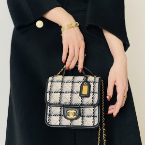 Ch@nel Flap Bag-17×20.5x6CM - Image 7