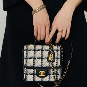 Ch@nel Flap Bag-17×20.5x6CM - Image 8