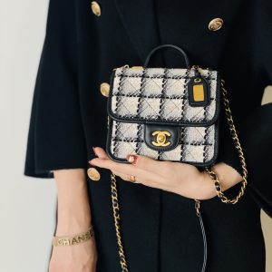 Ch@nel Flap Bag-17×20.5x6CM - Image 10