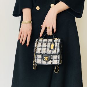 Ch@nel Flap Bag-17×20.5x6CM - Image 11