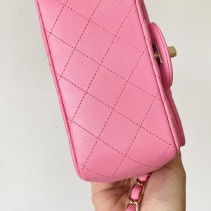 Ch@nel Flap Bag-17CM - Image 9