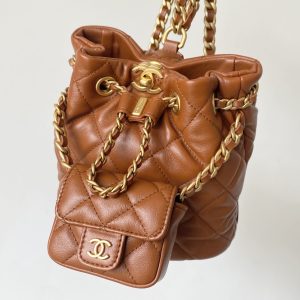 Ch@nel Duma Backpack-17*16.5*12CM - Image 3