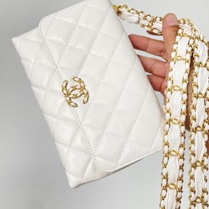 Ch@nel Flap Bag-20x5x15CM - Image 3