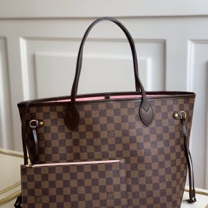 Louis Vuitton Neverfull MM (Pink Inside) -32*29*17CM