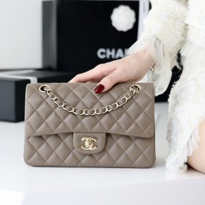 Ch@nel Flap Bag-Lambskin-23CM