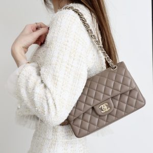 Ch@nel Flap Bag-Lambskin-23CM - Image 7
