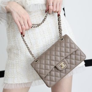 Ch@nel Flap Bag-Lambskin-23CM - Image 9