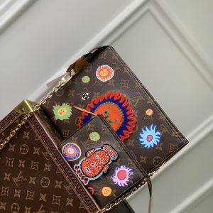 Louis Vuitton x YK Toiletry Pouch On Chain – 25 x 20 x 5.5 CM - Image 5