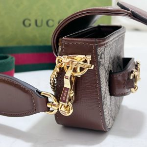Gucci GG Horsebit 1955 Bag-12*9*4CM - Image 7