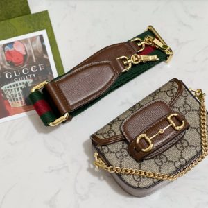 Gucci GG Horsebit 1955 Bag-12*9*4CM - Image 8