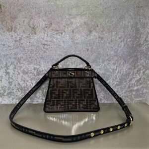 Fendi Peekaboo ISeeU-20.5x11x14CM - Image 7