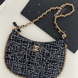 Ch@nel Hobo Bag-23.5*15*2CM