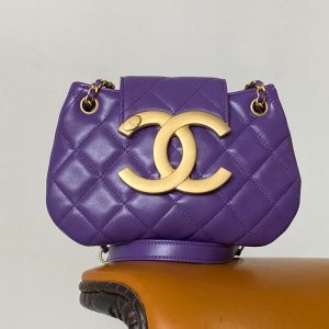 Ch@nel 2024SS Chain Bag-14x21x5CM - Image 2