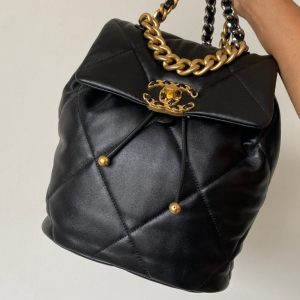 Ch@nel 2024SS Backpack-26x22x16CM - Image 4