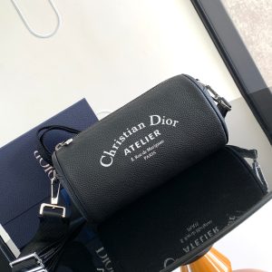 Diro Oblique Barrel Crossbody Bag-21.3×12.5×12.5CM