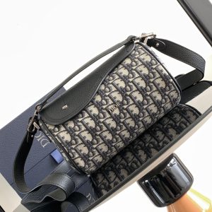 Diro Oblique Roller  Barrel Crossbody Bag-21 x 12.5 x 12.5CM