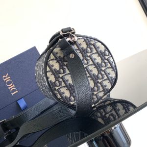 Diro Oblique Roller Barrel Crossbody Bag-21 x 12.5 x 12.5CM - Image 3
