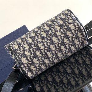 Diro Oblique Roller Barrel Crossbody Bag-21 x 12.5 x 12.5CM - Image 4
