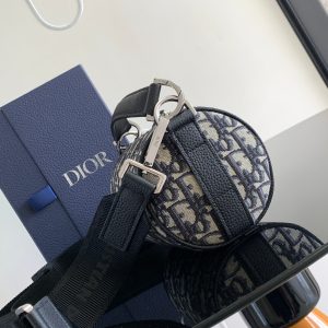 Diro Oblique Roller Barrel Crossbody Bag-17*11.5*11.5CM - Image 3
