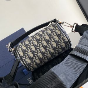 Diro Oblique Roller Barrel Crossbody Bag-17*11.5*11.5CM - Image 2