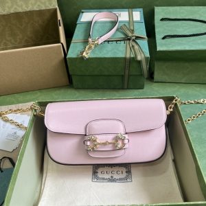 Gucci Gucci Horsebit 1955 Bag-13*24*5.5CM