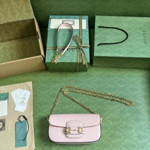 Gucci Gucci Horsebit 1955 Bag-13*24*5.5CM - Image 9