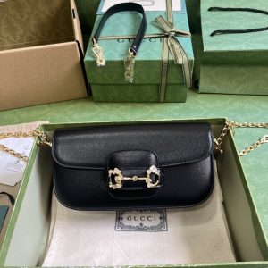 Gucci Gucci Horsebit 1955 Bag-13*24*5.5CM