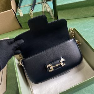 Gucci Gucci Horsebit 1955 Bag-13*24*5.5CM - Image 7