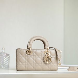 Diro D-Joy Bag(Beige Color)-22.5*6*11.5CM