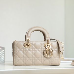 Diro D-Joy Bag(Beige Color)-22.5*6*11.5CM - Image 2