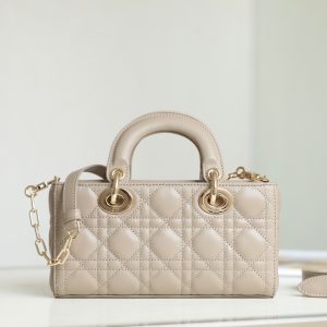 Diro D-Joy Bag(Beige Color)-22.5*6*11.5CM - Image 3
