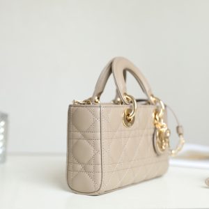 Diro D-Joy Bag(Beige Color)-22.5*6*11.5CM - Image 4